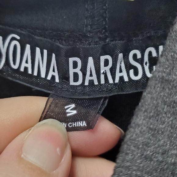 Yoana Baraschi Pearl Gray Neoprene Wonder Woman One Button Designer Blazer MED - Picture 6 of 8